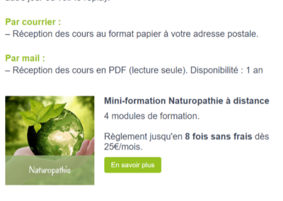 Newsletter Naturorama